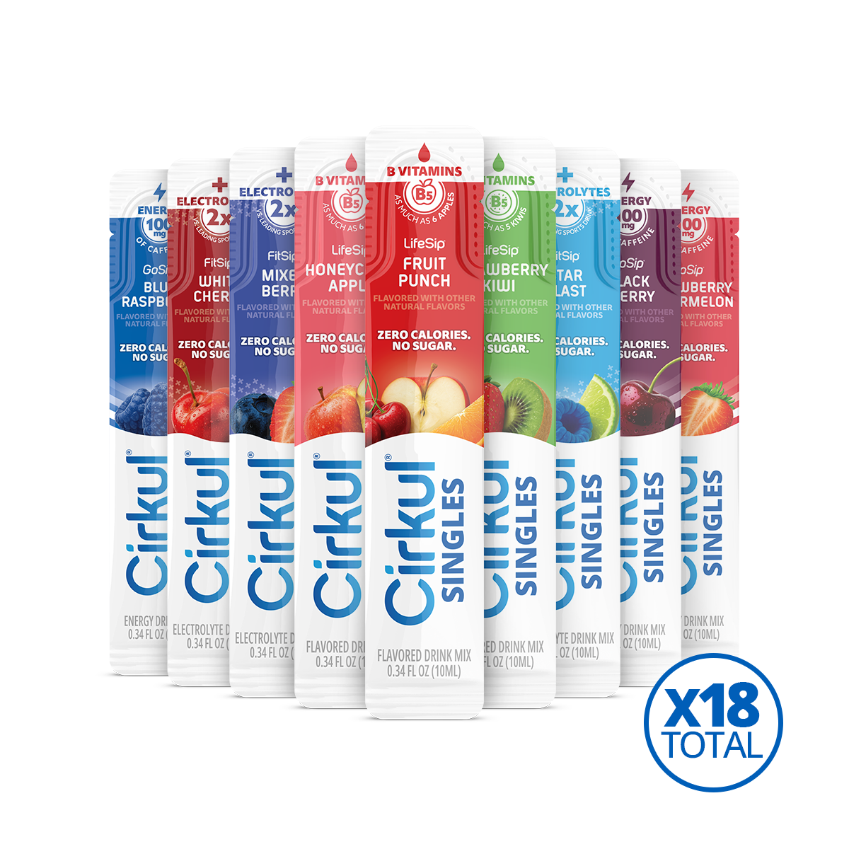 18-Pack Cirkul® Singles Bundle